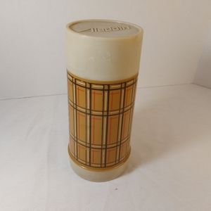 Vintage Aladdin Classic Plaid 10 Oz Best Buy Vacuum Thermos Wide Mouth Bottle